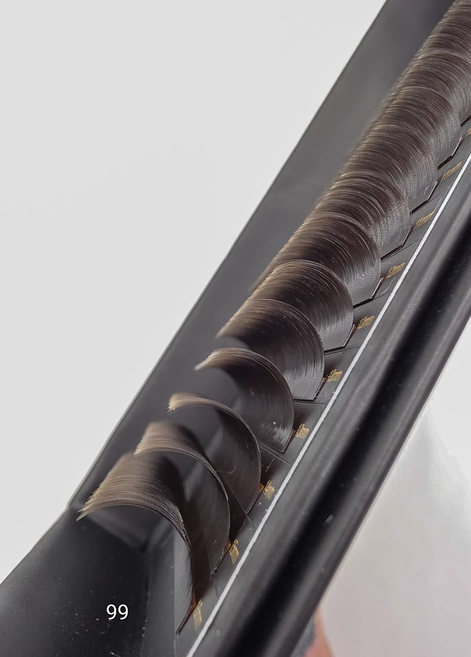 Brown Volume Lash Extensions